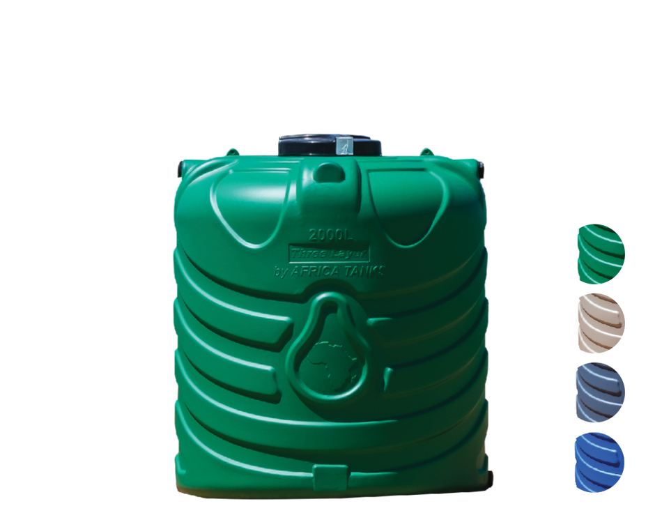 Africa Tanks Vertical Water Tank 2000L