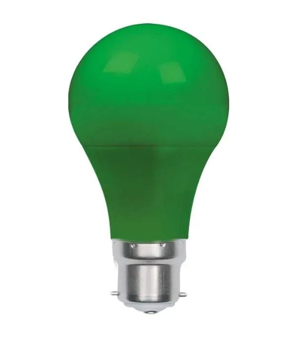 GLS 5W BC/ES LED GREEN