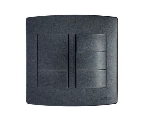 SWITCH 6L 1WAY BLACK 4X4 ONESTRO TRINITY