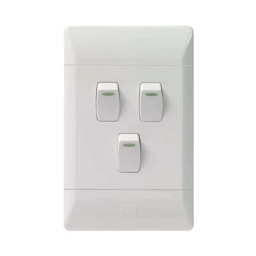 SWITCH 3L 1WAY 4X2 CBI