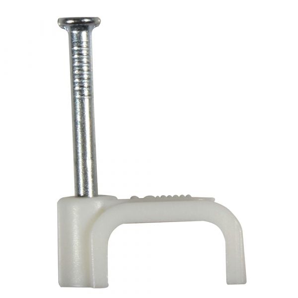 CABLE CLIPS FLAT (100 Pack)