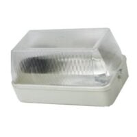 BULKHEAD 60W BC PVC RECT