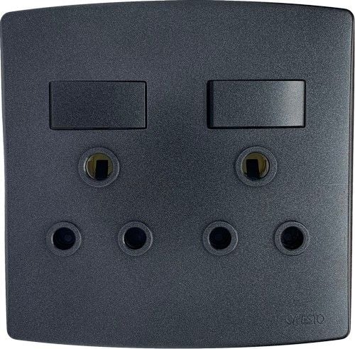 DOUBLE PLUG 4X4 BLACK ONESTRO