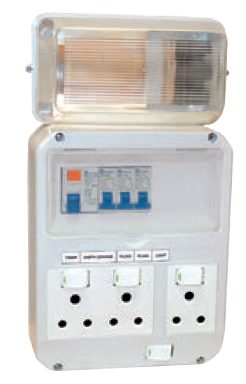 ACDC READYBOARD WITH BULKHEAD C/W 40A El + CbS RB-2