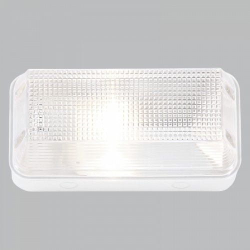 BULKHEAD 14W E27 WHITE B/STAR